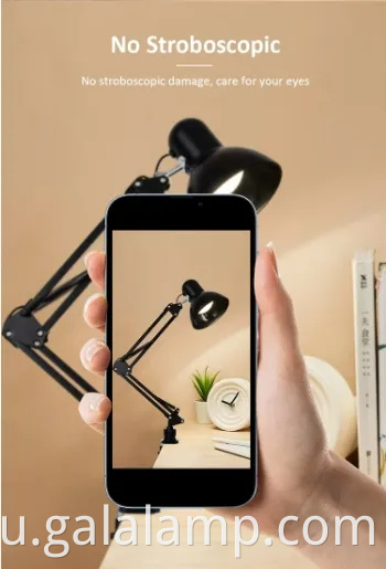 Настольная лампа для обучения с регулируемым поворотным рычагом Adjustable Swing Arm Learning Desk Lamp